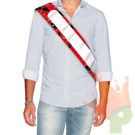 FASCIA METALLIZATA LAUREA PERSONALIZZATA