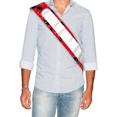 FASCIA METALLIZATA LAUREA PERSONALIZZATA
