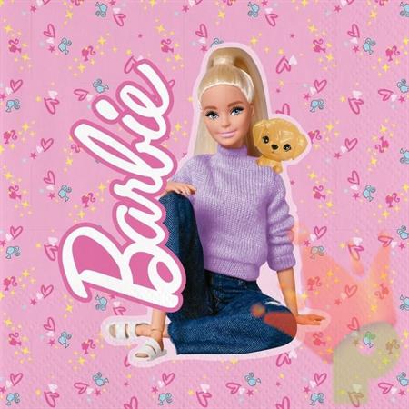 TOVAGLIOLI BARBIE 33X33CM 20PZ