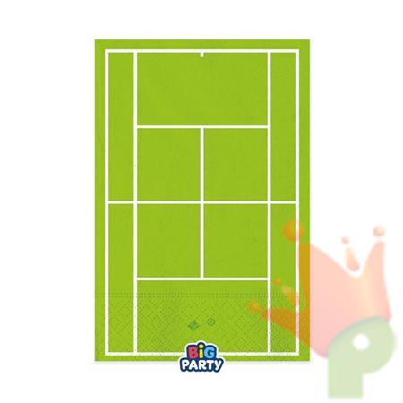 TOVAGLIOLI TENNIS 33X33CM 16PZ