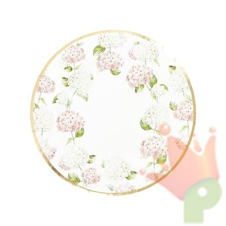 SOTTOPIATTI GIARDINO DELLE ORTENSIE 33CM 6PZ