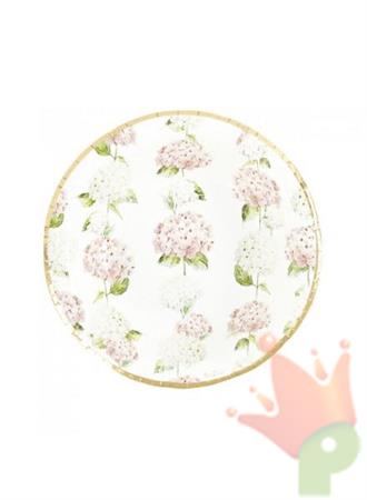 PIATTI FONDI GIARDINO DELLE ORTENSIE 24CM