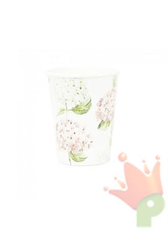 BICCHIERI GIARDINO DELLE ORTENSIE 250CC 8PZ
