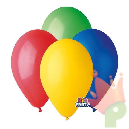PALLONCINI ASSORTITI 10INCH 25CM 16PZ