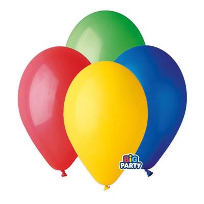 PALLONCINI ASSORTITI 10INCH 25CM 16PZ