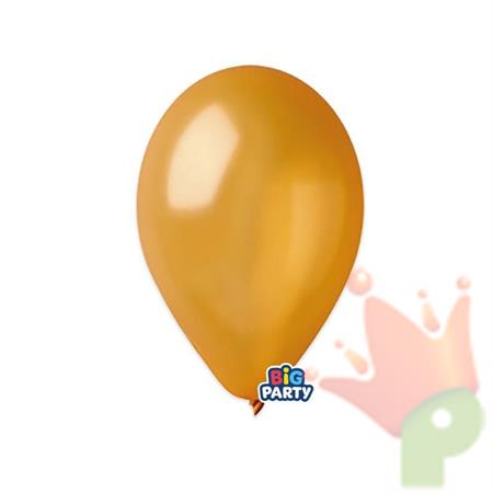 PALLONCINI ORO METALLIZZATO 10INCH 25CM 16PZ