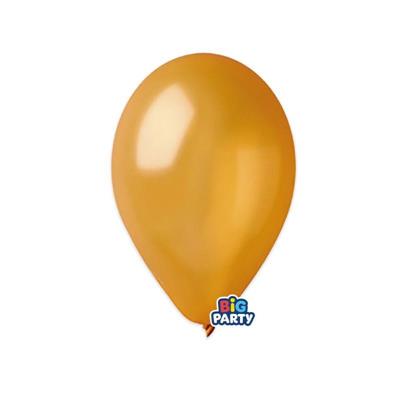 PALLONCINI ORO METALLIZZATO 10INCH 25CM 16PZ