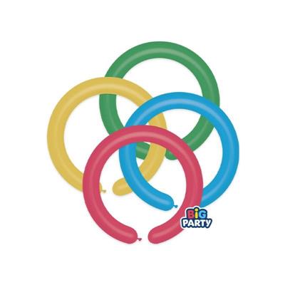 PALLONCINI MODELLABILI ASSORTITI 2INCH 5CM 12PZ