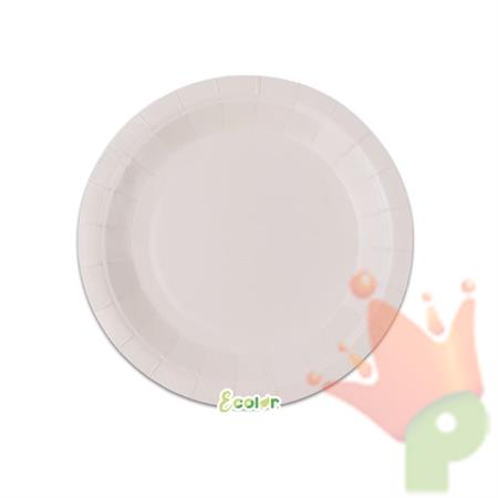 PIATTI ECOLOR AVORIO 18CM 25PZ