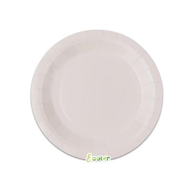 PIATTI ECOLOR AVORIO 18CM 25PZ