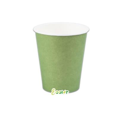 BICCHIERI ECOLOR VERDE OLIVA 250CC 25PZ