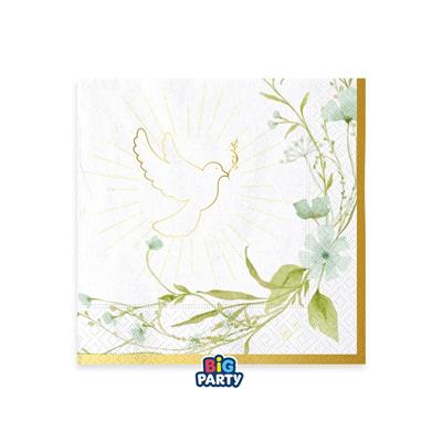 TOVAGLIOLI CRESIMA 25X25CM 16PZ