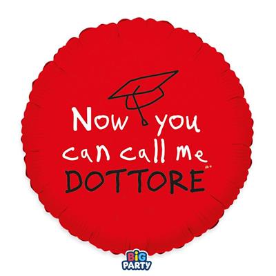 PALLONCINO MYLAR CALL ME DOTTORE 45CM