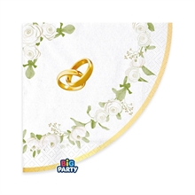 TOVAGLIOLI FOREVER TOGETHER PROMESSA 33X33CM 16PZ