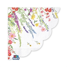 TOVAGLIOLI FIORI DI CAMPO 33X33CM 16PZ