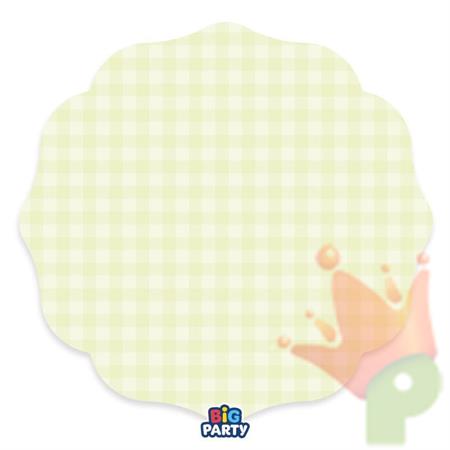 SOTTOPIATTI VICHY VERDE 35CM 6PZ