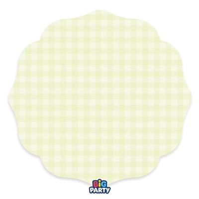 SOTTOPIATTI VICHY VERDE 35CM 6PZ