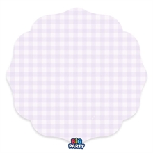 SOTTOPIATTI VICHY LILLA 35CM 6PZ