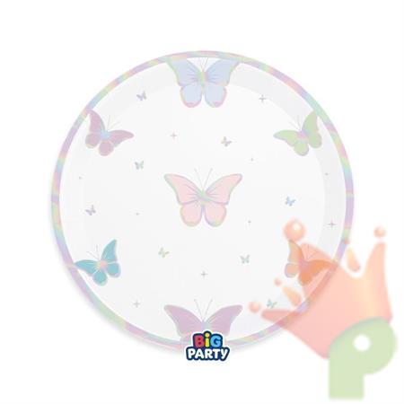 PIATTI BUTTERFLY 22CM 6PZ