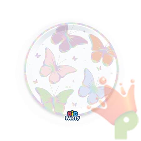 PIATTI BUTTERFLY 18CM 6PZ