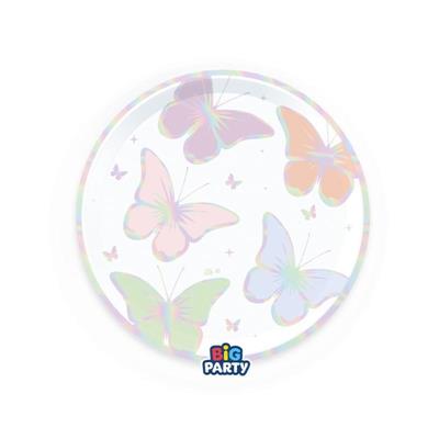 PIATTI BUTTERFLY 18CM 6PZ