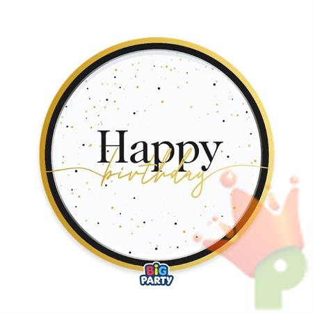 PIATTI HAPPY BIRTHDAY PRESTIGE 22CM 6PZ