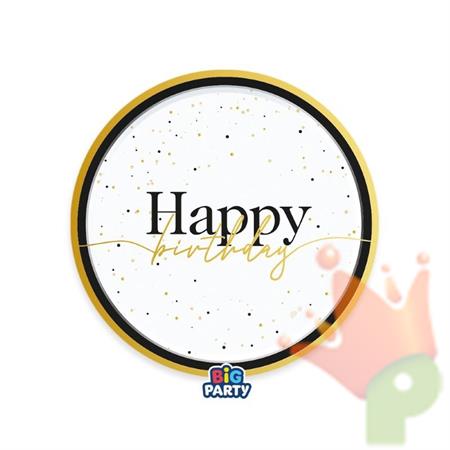 PIATTI HAPPY BIRTHDAY PRESTIGE 18CM 6PZ