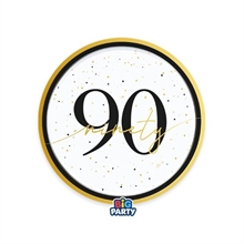 PIATTI HAPPY BIRTHDAY PRESTIGE 90 ANNI 18CM 6PZ