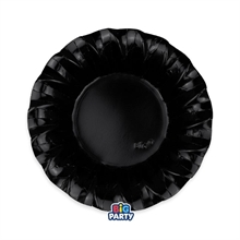 PIATTI FONDI WAVY NERO 24CM 6PZ
