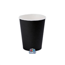BICCHIERI WAVY NERO 250CC 6PZ