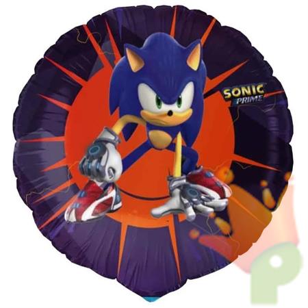 PALLONCINO MYLAR SONIC PRIME 45CM