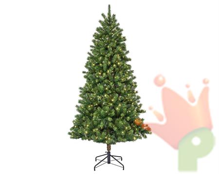 ALBERO DI NATALE 240 CM KENMORE FIR LUMINOSO 700 MICRO LED