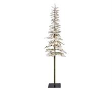 ALBERO DI NATALE INNEVATO 210CM SNOWY ALPINE FIR 200 MICROLED