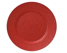 PIATTO DECORATIVO IN PP ORO GLITTER 33 CM