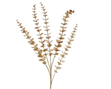 RAMO EUCALIPTO IN PLASTICA ORO H.85 CM