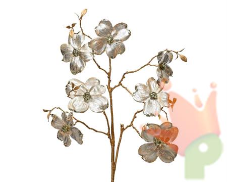 RAMO CORNIOLO CREMA H.90 CM