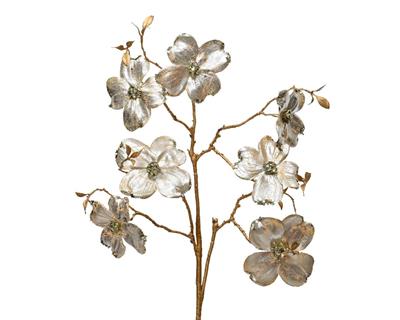 RAMO CORNIOLO CREMA H.90 CM