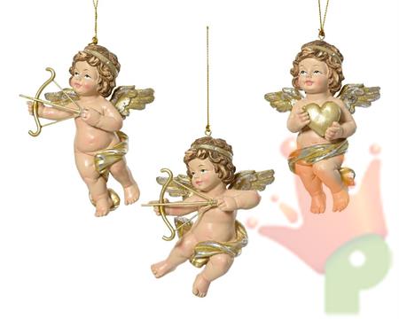 PENDENTE ANGIOLETTO H.12X4,5X8,5 CM 1 PZ ASSORTITO