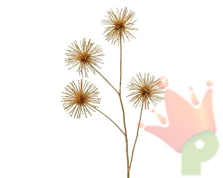 RAMO ALLIUM ORO 85 CM