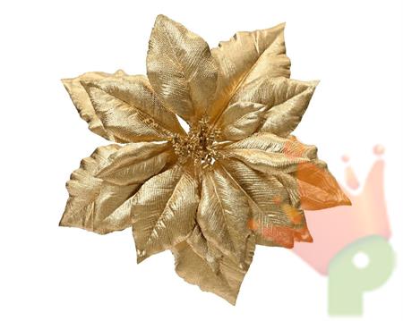 STELLA DI NATALE ORO 24X7 CM