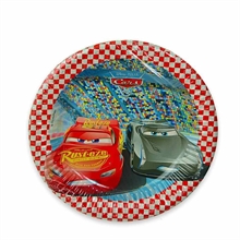 PIATTO 20CM CARS 3 8PZ
