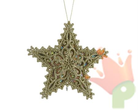 PENDENTE STELLA ORO 12,5X13X1 CM