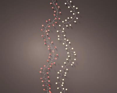LUCI DI NATALE 80 MICROLED BIANCO CALDO 1,5 MT ASSORTITE