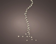 LUCI DI NATALE A RAMO 240 LED BIANCO CALDO CAVI VERDI 3 MT