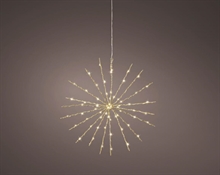 STELLA POLARE ORO 70 MICOLED BIANCO CALDO 30 CM A BATTERIE