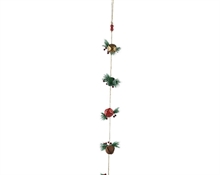 PENDENTE DI CAMPANELLE NATALIZIE 12X7X4 CM