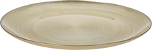 PIATTO VETRO 32X2CM ORO