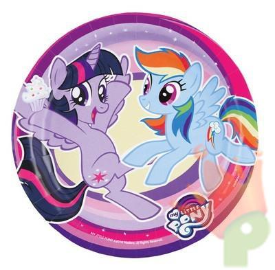 PIATTI 18CM MY LITTLE PONY 8PZ