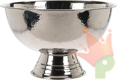 COPPA CON PIEDE CENTROTAVOLA INOX 39X24CM