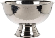 COPPA CON PIEDE CENTROTAVOLA INOX 39X24CM
